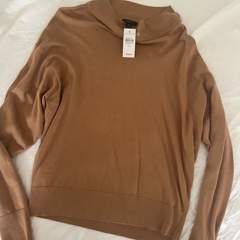 Ann Taylor mock neck sweater
